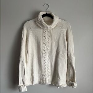 St. John’s Bay Women’s Cream Sweater- Size XL